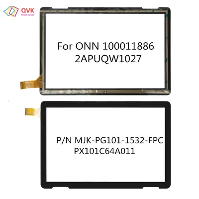 10.1 Inch Black For ONN 100011886 2APUQW1027 Tablet Capacitive touch screen sensor digitizer