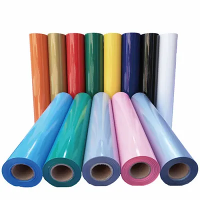 PU Heat Transfer Vinyl Hot Press Iron-on Tshirt Textiles Film Roll HTV Printing Clothing Christmas