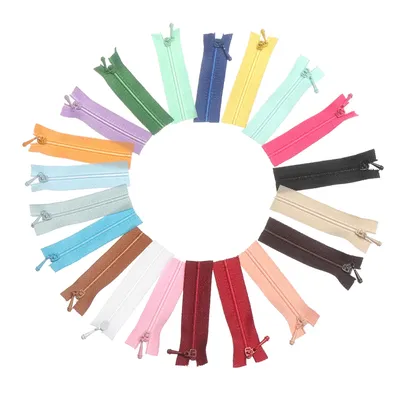 5Pcs Mini Zipper for Handmade Sewing Doll Clothes Doll Clothing Zipper Scrapbooking Garment Applique