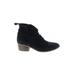 Musse & Cloud Ankle Boots: Black Shoes - Women's Size 37