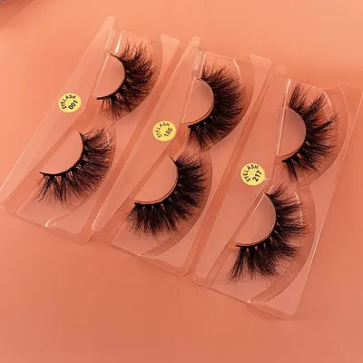 Wholesale Eyelashes 10/20/50/100pcs 3D Mink Lashes Natural Soft False Eyelash Extension In Bulk