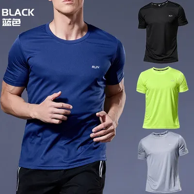 Running Shirts Soccer Shirts Men's Jersey Sportswear Men's Running T-Shirts Quick Dry Compression