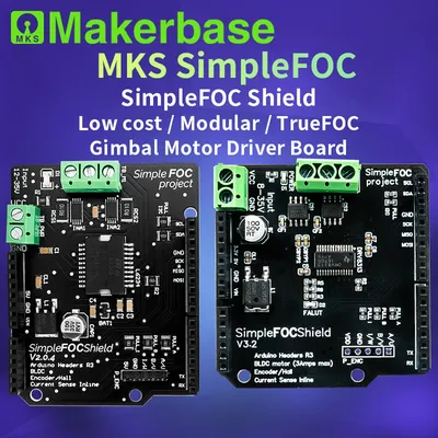 Makerbase SimpleFOC Shield V2.0.4 FOC BLDC Motor Controller Board Arduino Servo