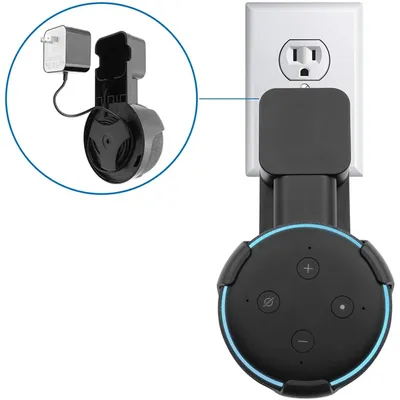 Speaker Wall Mount Holder Stand Hanger for Alexa Echo Dot 3rd Generation Indoor Sound Box With