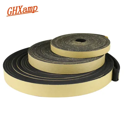 GHXAMP 2 Meter EVA Speaker Repair Sealing Strip Wire Box Inverted Tube Shock Absorbing Gasket Seal