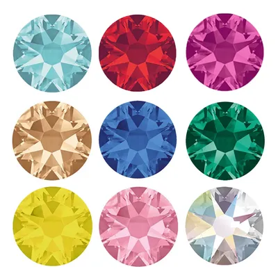 YANRUO 2088 Non Hotfix Crystals Flatback stickers on Cars DIY strass on Nails Art Face No Glue For Rhinestones Clothes