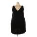 Universal Standard Casual Dress - Shift: Black Dresses - Women's Size 22