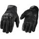 Rokker Austin Mesh Motorrad Handschuhe, schwarz, Größe XL