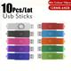 10 Pièces Clés USB 512 Mo 4G 8 Go 32 Go Clé USB D'origine 16 Go 32 Go Clé Usb 64 Go