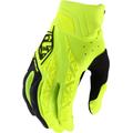 Troy Lee Designs SE Pro Solid Guanti da motocross, nero-giallo, dimensione S