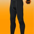 Pantalon Thermique Pour Hommes Automne, Couche De Base Compressée Serrée En Polaire, Collants De Sport Pour Hommes Pour La Salle De Sport