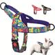 Harnais De Sécurité Sans Traction Pour Chien Harnais En Nylon De Taille Moyenne Pour Chien Gilet Rembourré Pour Animal De Compagnie Durable Réglable Pour Chiens De Taille Moyenne