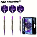 FOX SMILING 3 Pièces, Fléchettes À Pointe Souple 18g, Fléchettes Électroniques Colorées