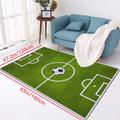 1pc Tapis Pour Enfants Tapis De Football Tapis Tapis De Jeu Tapis Avec Support En Caoutchouc Pour Chambres D'enfants Chambre D'enfants