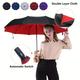 Parapluie Automatique Coupe-vent Solide À 10 Os, Grand Parapluie D'affaires Pour Hommes
