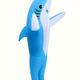 Costume Amusant De Requin Gonflable Pour Adulte Costume De Requin Gonflable Pour Fête D'Halloween Pour Hommes