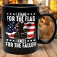 tasse à café imprimée en 3D pour la journée des anciens combattants, tasse noire pour la fête de l'indépendance, tasse noire pour le jour du souvenir/le 4 juillet