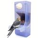 Perroquet Mangeoire Automatique Mangeoire À Oiseaux Pour Cage Perruche Graine Récipient De Nourriture En Plastique Inséparables Cage Accessoires Pour Petites Conures Perruches