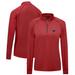 Women's Levelwear Red Toronto Raptors Kinetic Insignia Core Quarter-Zip Pullover Top