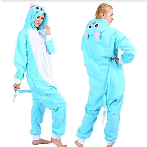 Karneval Cartoon Nachtwäsche Onesie-Kostüm Karnevalskostüm Cartoon Pyjamas-Einteiler Kigurumi-Pyjamas Lustiges Kostüm Für Erwachsene Männer und Frauen Karneval Karikatur Image