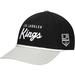 Men's American Needle Black/Gray Los Angeles Kings Roscoe Washed Twill Adjustable Hat