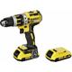 DeWalt DCD795D2-QW 18V 2x 2,0 Ah Schlagbohrschrauber in TStak Box - DeWalt