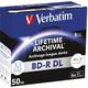 1x5 Verbatim M-Disc BD-R Blu-Ray 50GB 6x Speed, Jewel Case - Verbatim