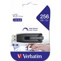 Verbatim Store n Go V3 256GB USB Stick 3.0 grey - Verbatim