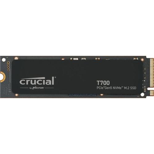 Crucial T700 4TB PCIe Gen5 NVMe M.2 SSD - Crucial