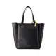 JW Anderson, Tote Bags, female, Black, ONE Size, Black Leather Handbag with Adjustable Strap, Bags