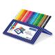 Staedtler 157 SB24 Ergosoft Triangular Colouring Pencils - Pack of 24