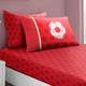 (Sheet Set - Double) Red football duvet set quilt cover / sheet set / curtains *buy separately