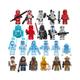 22pcs suitable for Lego Star Wars mini doll children's block toys