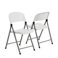 Folding Outdoor Chair - Office Garden Patio Camping Indoor Caravan Chairs - x2