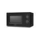 COMFEE' 700W 20L Black Microwave Oven With 5 Cooking Power Levels, Quick Defrost Function, And Kitchen Manual Timer - Compact Design CM-M202CC(BK)