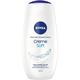NIVEA Care Shower Creme Soft (250 ml) Caring Shower Body Cream Enriched with Almond Oil, Moisturising Shower Gel Body Wash, Skin Moisturiser with Mild
