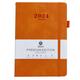 2024 Diary A5 Diary Week to View A5 Daily Planner Notebook for Office Christmas Gift Diary for 2024 Orange