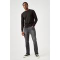 Mens Bootcut Dark Grey Jeans