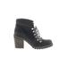 Dolce Vita Ankle Boots: Black Shoes - Women's Size 8 1/2