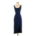 Reformation Jeans Casual Dress - Sheath: Blue Dresses - Women's Size Small