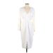 Jill Jill Stuart Casual Dress - Midi: Ivory Dresses - New - Women's Size 4