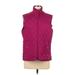 Lands' End Vest: Pink Jackets & Outerwear - Women's Size Medium