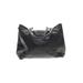 Cole Haan Leather Shoulder Bag: Black Solid Bags