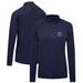 Women's Levelwear Navy Washington Wizards Kinetic Insignia Core Quarter-Zip Pullover Top