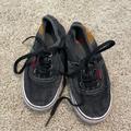 Levi's Shoes | Levi’s Kids Canvas Lace Up Shoes Size 12 Casual Children’s Sneaker Flat | Color: Black/Gray | Size: 12b