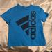 Adidas Shirts & Tops | Adidas 2t Blue Short Sleeve Shirt Toddler Boy Or Girl | Color: Blue | Size: 2tb