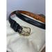 Coach Accessories | Coach Black Calfskin Leather Belt Brass Buckle Women’s Size 32" Style 2801 | Color: Black | Size: Os