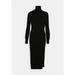 Michael Kors Dresses | Michael Kors Easy Slit Midi Day Dress Black Xs New | Color: Black | Size: Xs