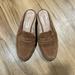 Madewell Shoes | Madewell Womens 6.5 Elinor Loafer Mule Tan Suede Slip On Flats Shoes Used | Color: Tan | Size: 6.5