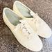 Kate Spade Shoes | Keds X Kate Spade Sneaker | Color: Silver/White | Size: 7